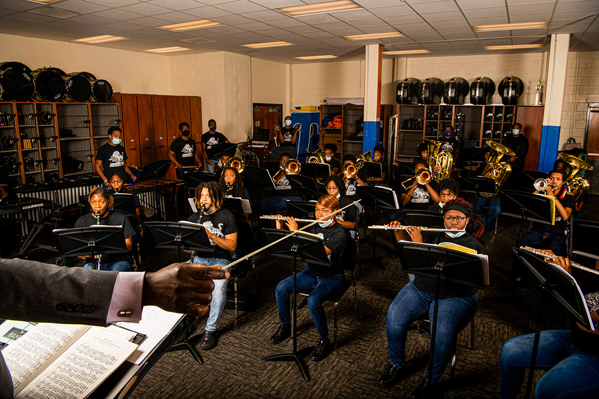 savannah state music students