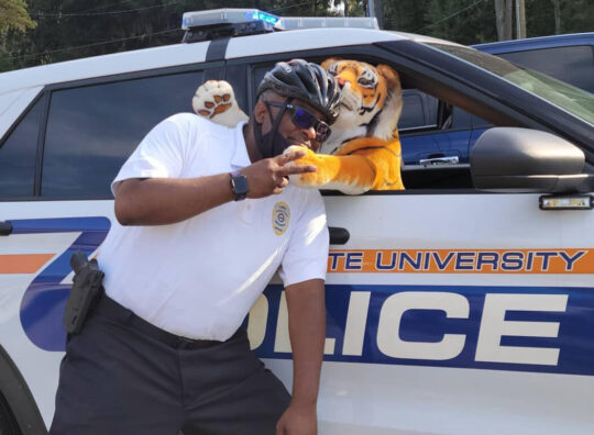 savannah state university public safety with tiger patrol