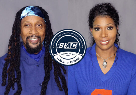 SSU’s Hubbard and Sanders Named To 2024 SIAC Hall of Fame Class