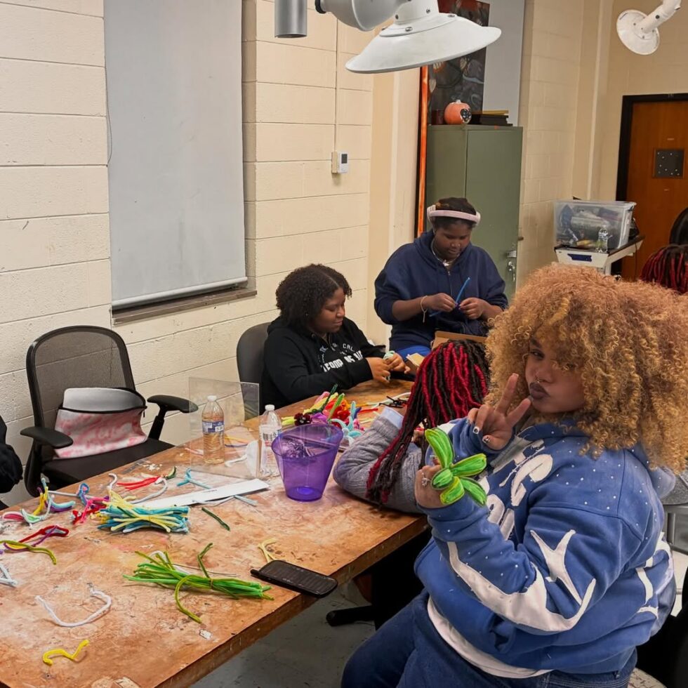 another beautiful art club event in the books 🤭✨earlier this month, we hosted a pipe cleaner fl