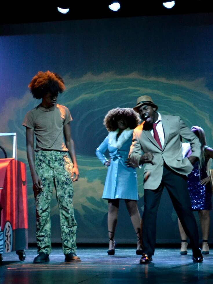 “the black odyssey” presented by the visual and performing arts program 🎥💙 (1)