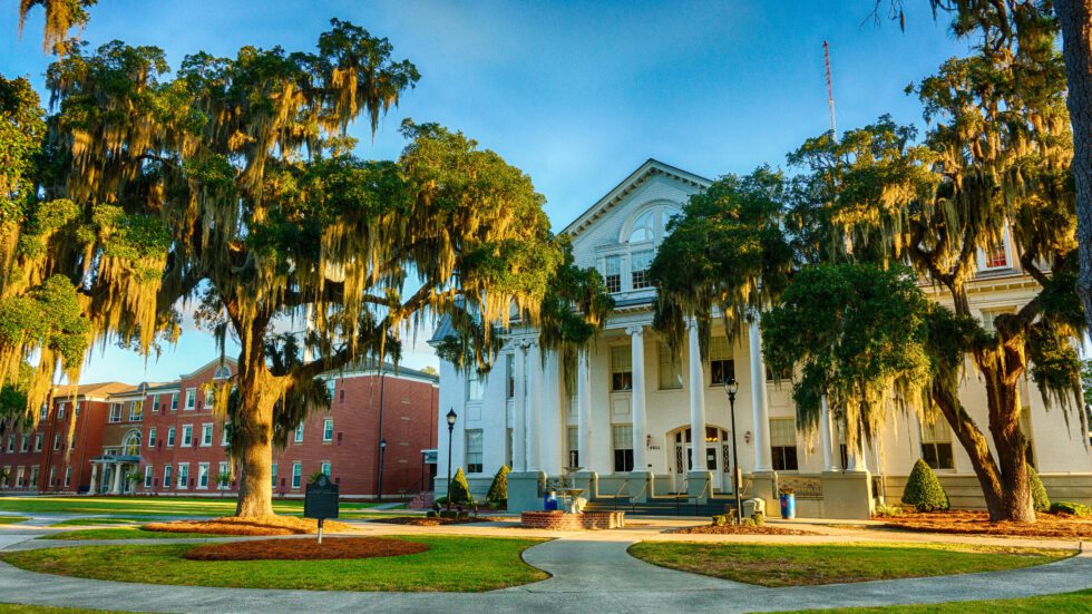 savannah state hill hall aerial