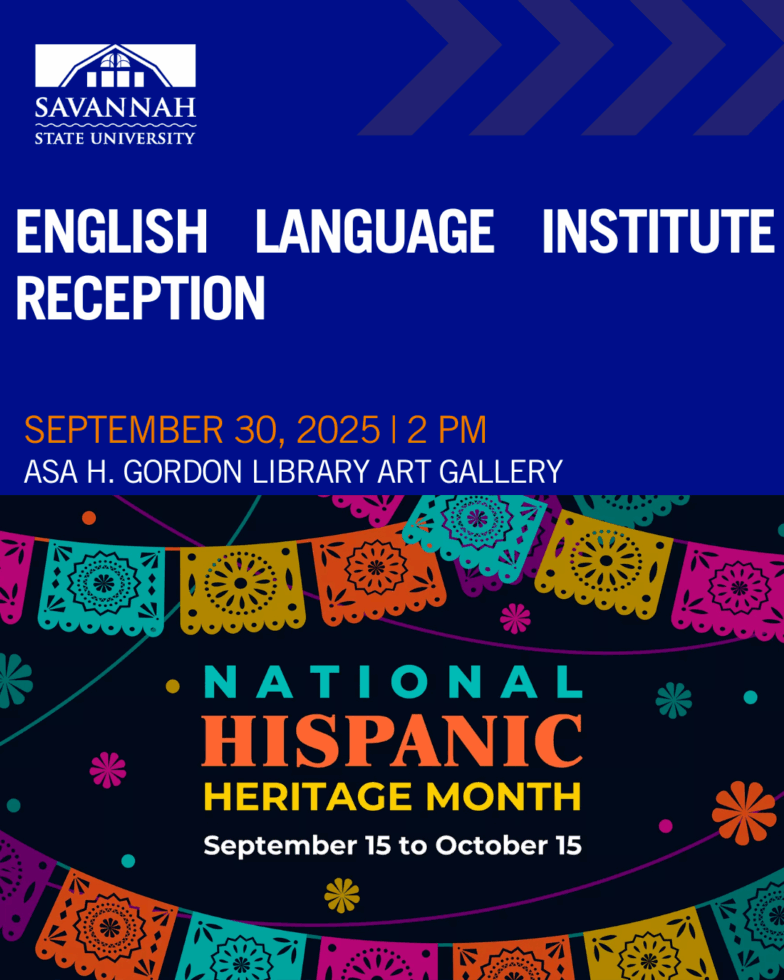 English Language Institute Reception