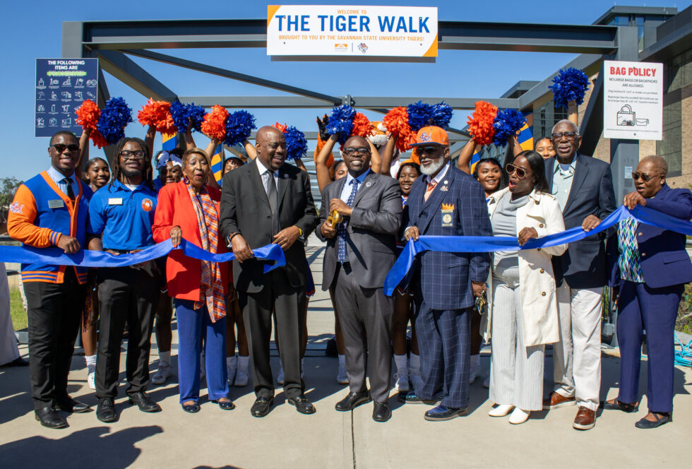 Tiger Walk Ribbon Cutting