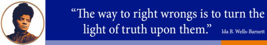 advocacy ida b wells barnett quote