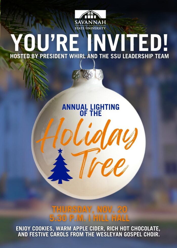 Annual Lighting of the Holiday Tree