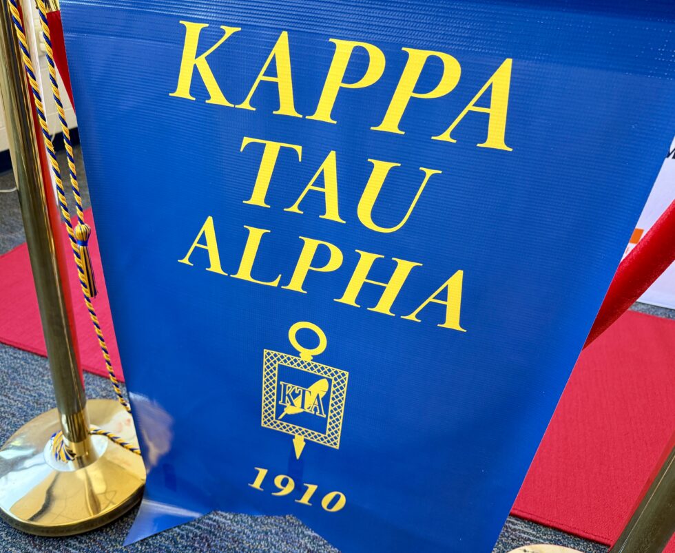 Kappa Tau Alpha Induction Ceremony
