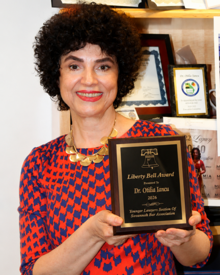 Dr. Otilia Iancu - Liberty Bell Award