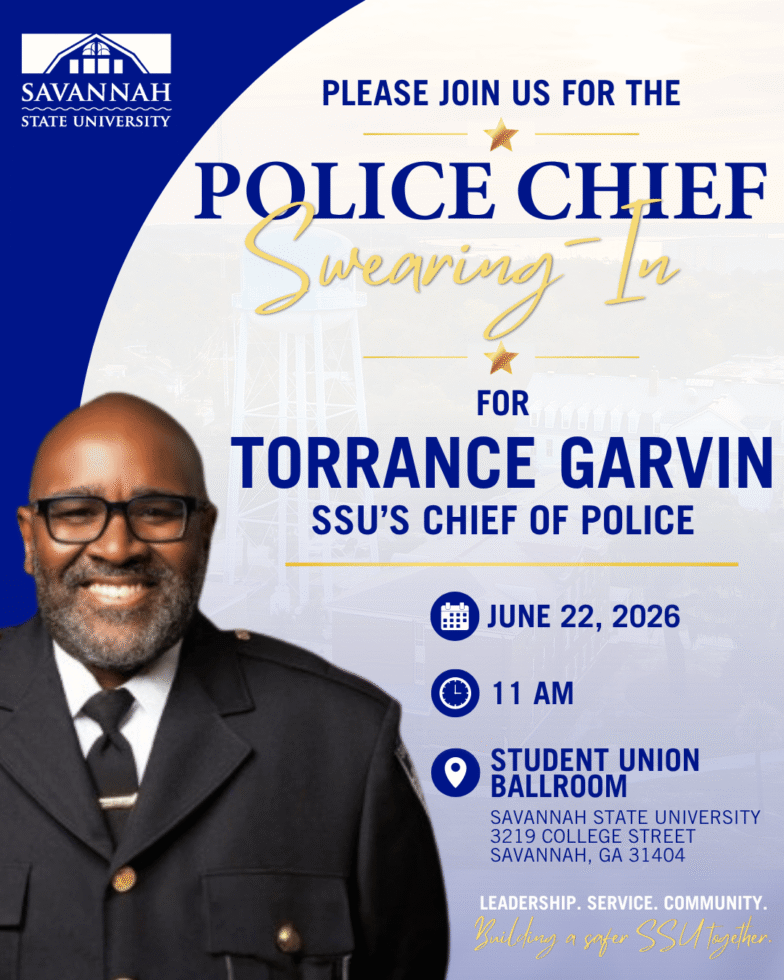Police Chief Swearing-In for SSU’s Chief of Police