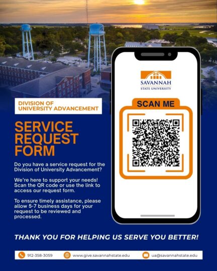 ua service request form
