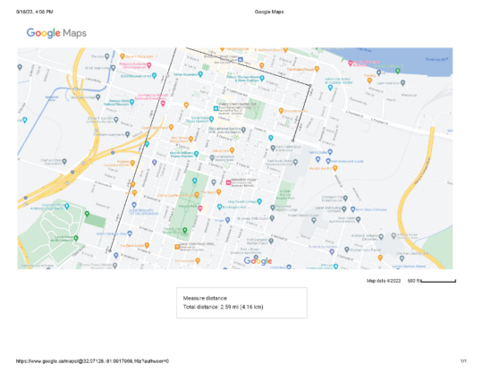 2026 SSU Parade Route